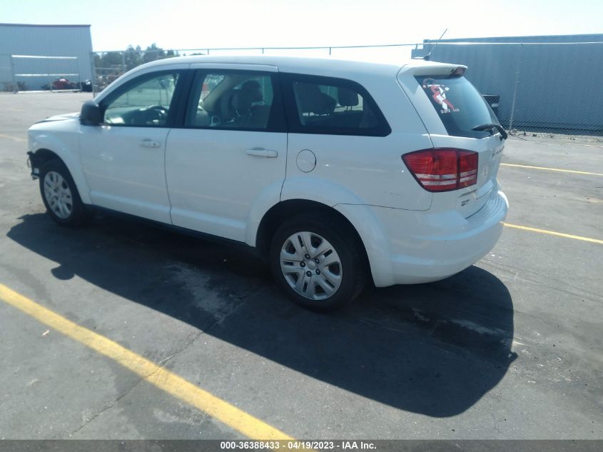 2014 DODGE JOURNEY AMERICAN VALUE PKG - 3C4PDCAB4ET262974