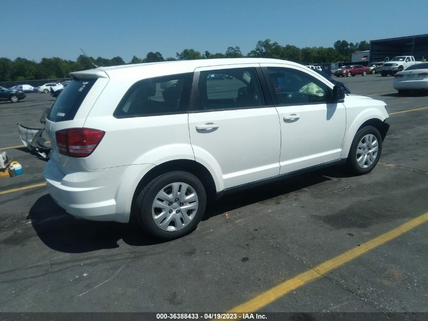 2014 DODGE JOURNEY AMERICAN VALUE PKG - 3C4PDCAB4ET262974