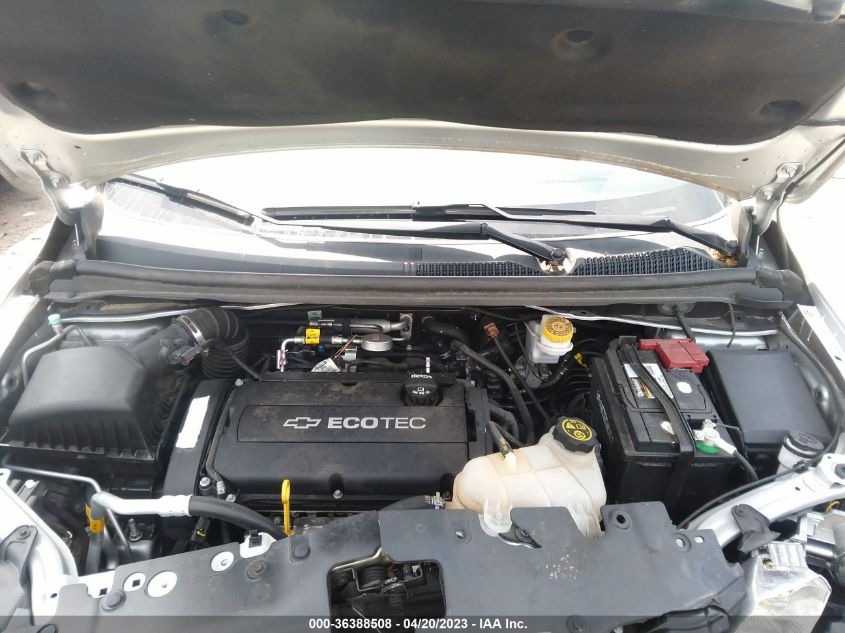 2017 CHEVROLET SONIC LT - 1G1JD5SH6H4178369