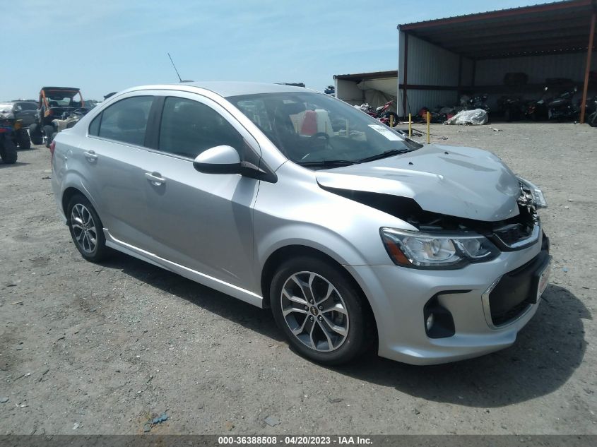 2017 CHEVROLET SONIC LT - 1G1JD5SH6H4178369