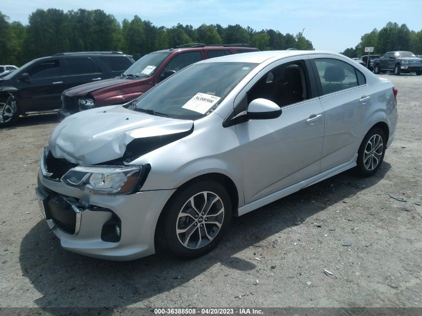 2017 CHEVROLET SONIC LT - 1G1JD5SH6H4178369