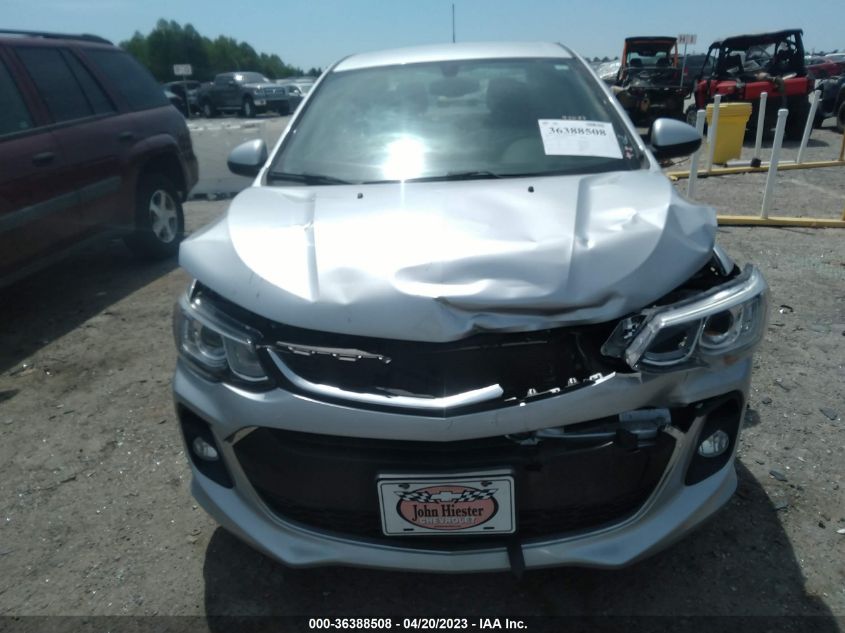 2017 CHEVROLET SONIC LT - 1G1JD5SH6H4178369