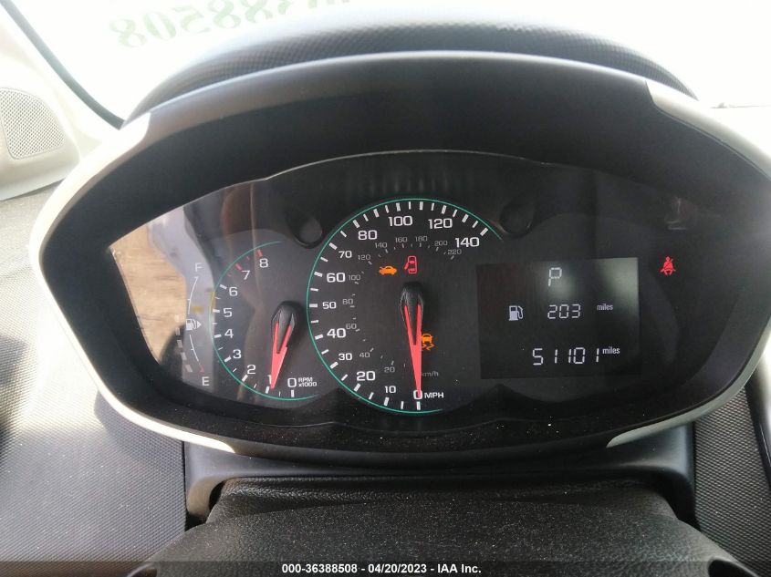 2017 CHEVROLET SONIC LT - 1G1JD5SH6H4178369