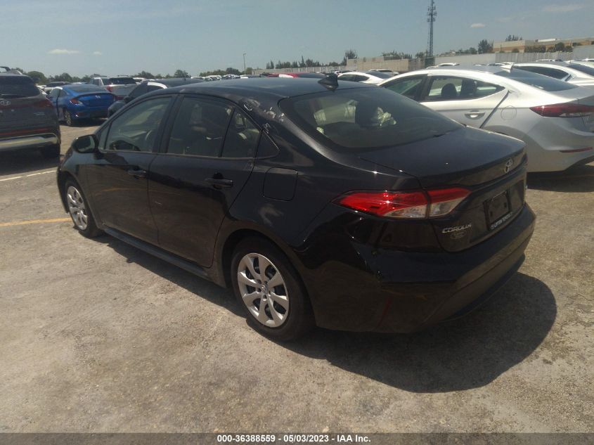 2022 TOYOTA COROLLA LE - JTDEPMAE6NJ217573