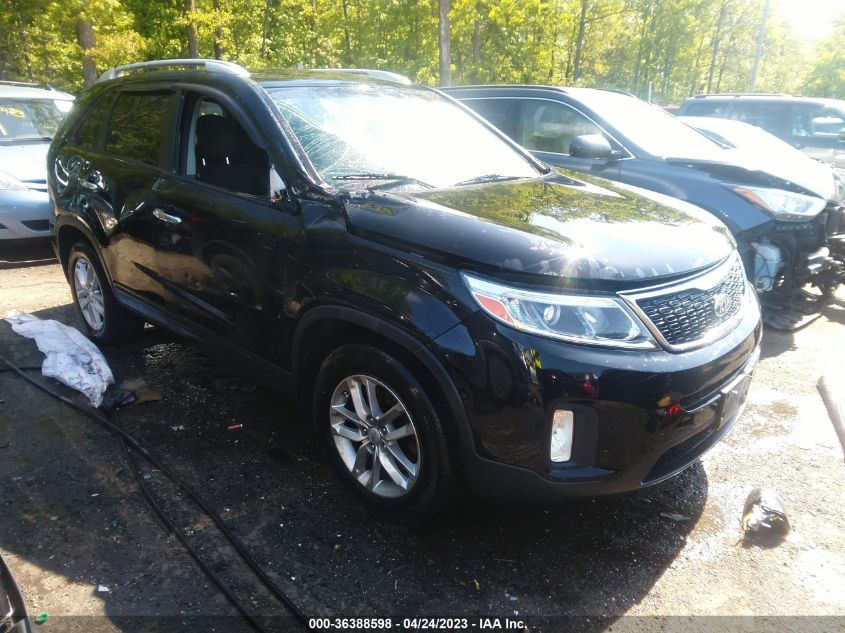 2014 KIA SORENTO LX - 5XYKT3A60EG430794