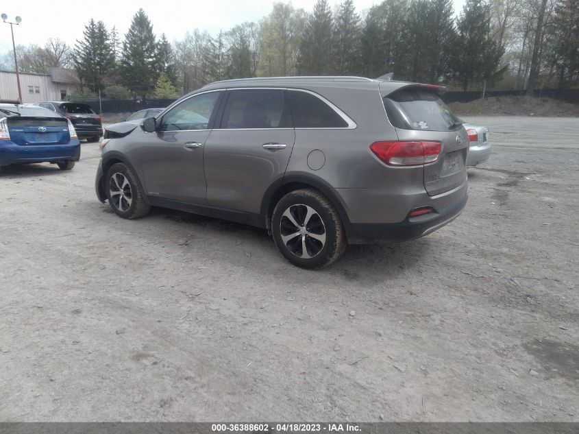 2016 KIA SORENTO EX - 5XYPHDA59GG109909