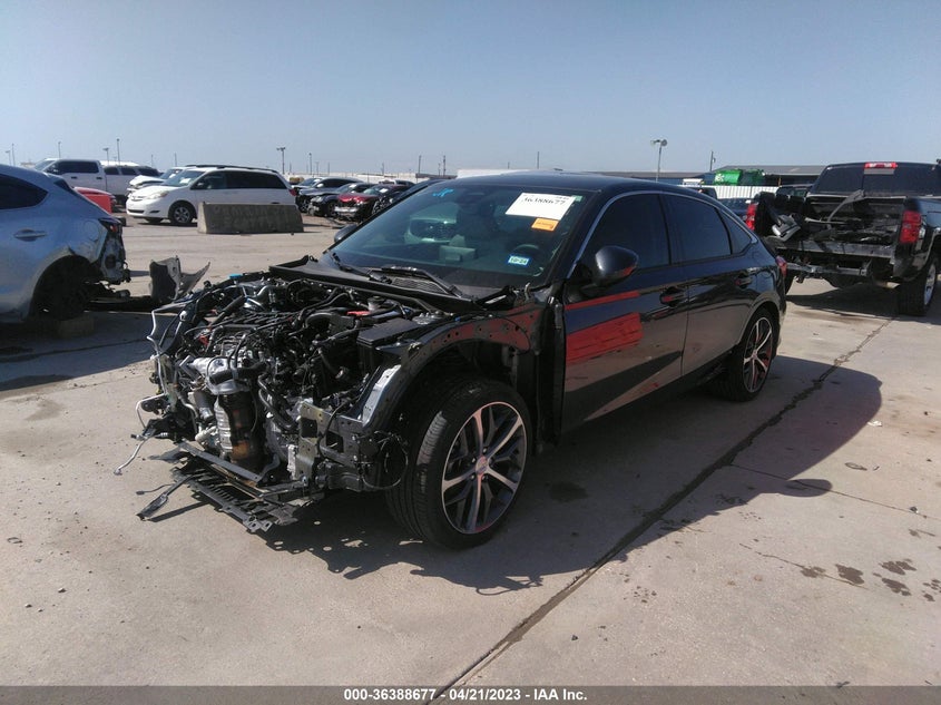 VIN 2HGFE1F94NH329652 2022 HONDA CIVIC SEDAN TOURING
