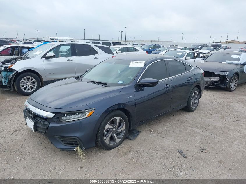 2019 HONDA INSIGHT EX 19XZE4F5XKE005882