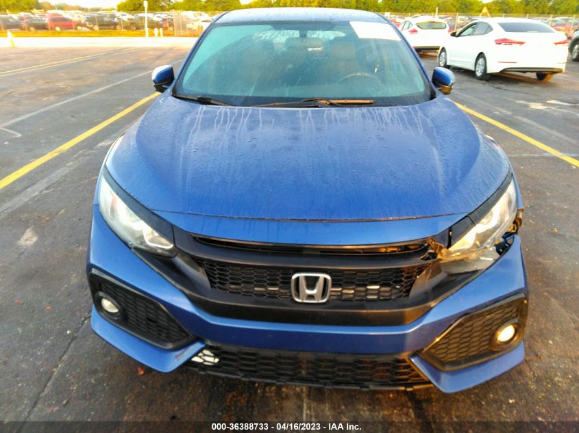2018 HONDA CIVIC HATCHBACK SPORT - SHHFK7H45JU202130