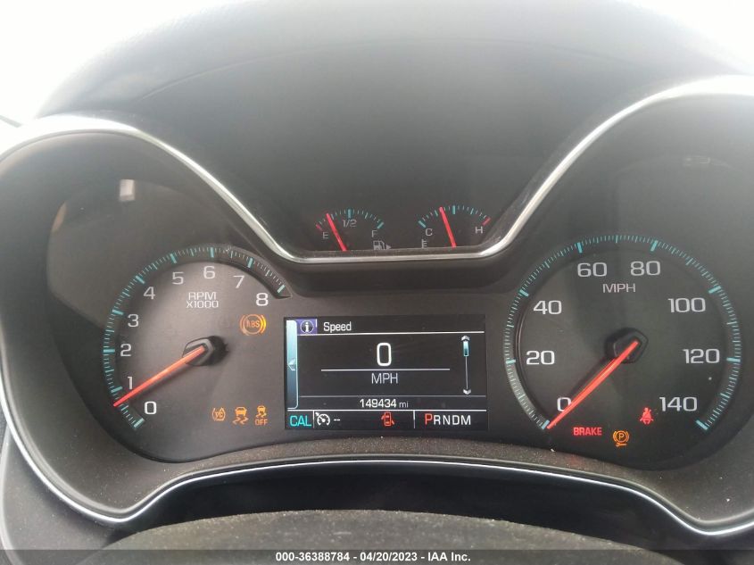 2016 CHEVROLET IMPALA LTZ - 2G1145S31G9136840