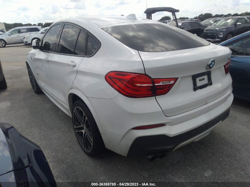 2017 BMW X4 XDRIVE28I 5UXXW3C54H0T78743