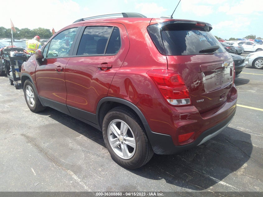 VIN KL7CJLSM6MB364670 2021 CHEVROLET TRAX LT