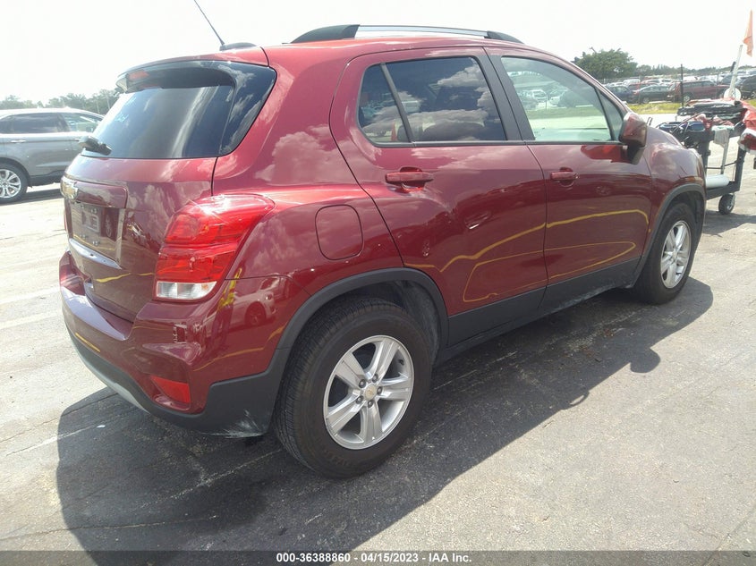 VIN KL7CJLSM6MB364670 2021 CHEVROLET TRAX LT
