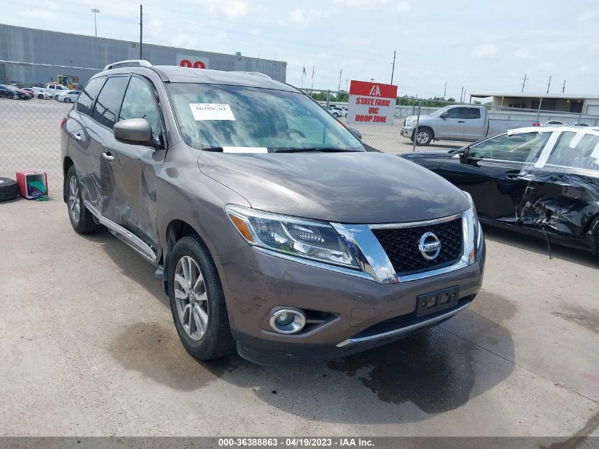 2014 NISSAN PATHFINDER SL - 5N1AR2MN5EC717166