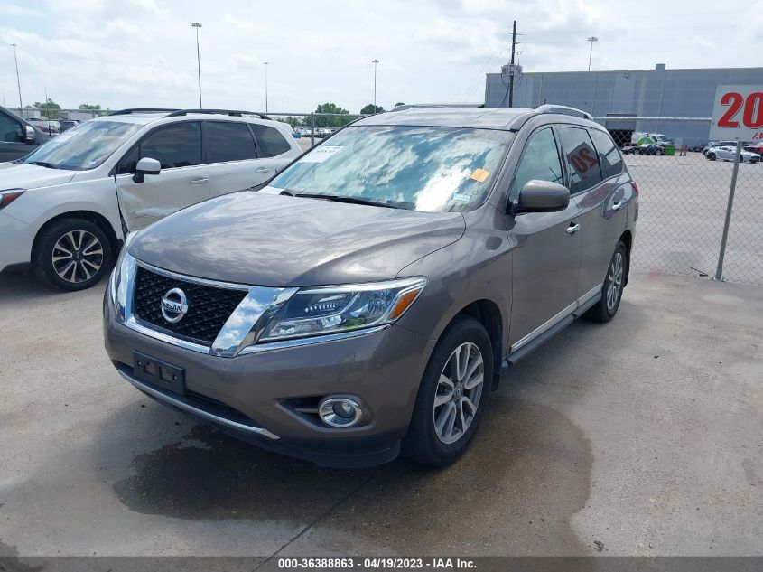 2014 NISSAN PATHFINDER SL - 5N1AR2MN5EC717166