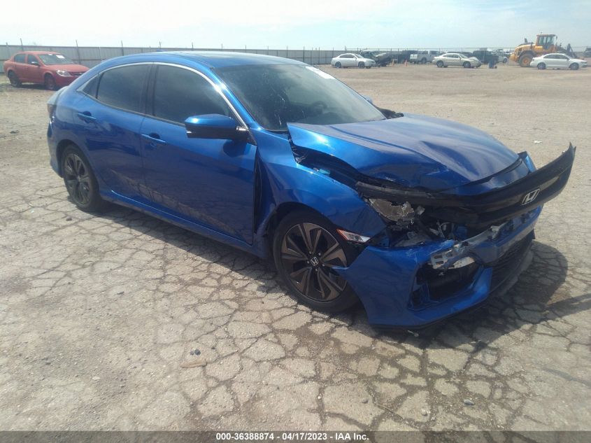 2017 HONDA CIVIC HATCHBACK EX - SHHFK7H55HU410060