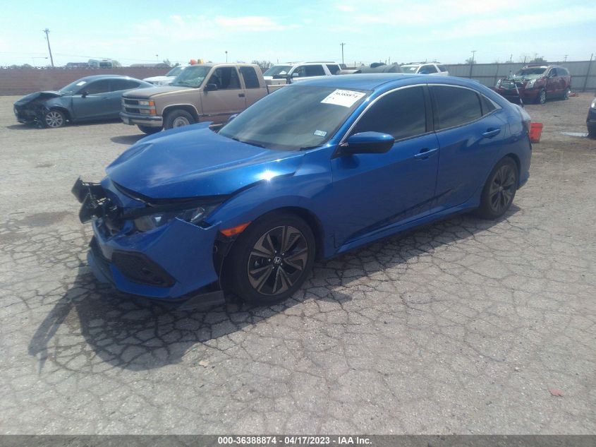 2017 HONDA CIVIC HATCHBACK EX - SHHFK7H55HU410060