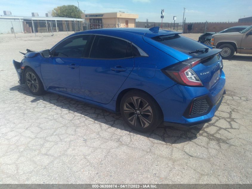 2017 HONDA CIVIC HATCHBACK EX - SHHFK7H55HU410060