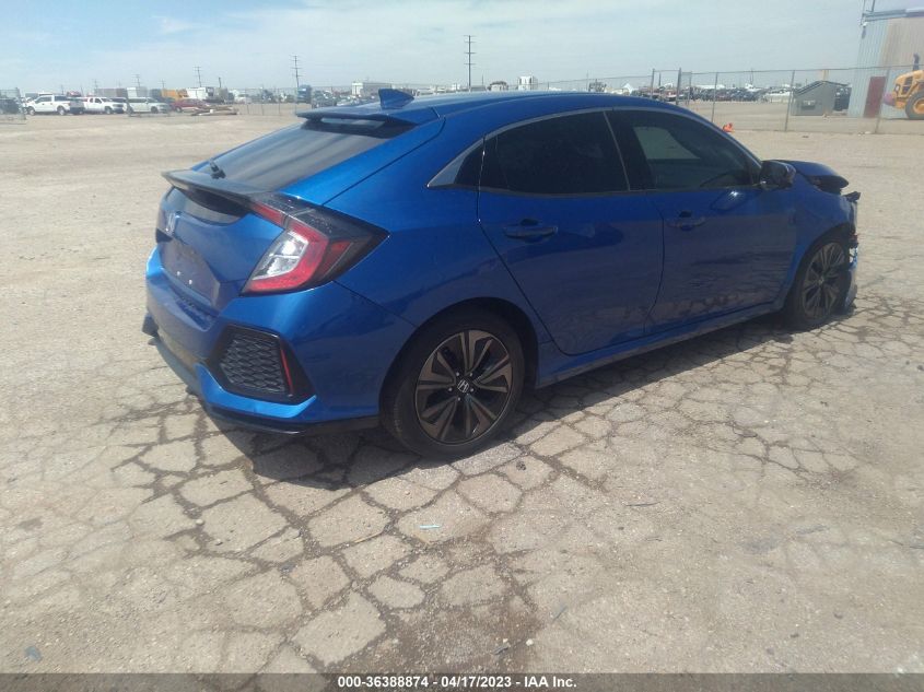 2017 HONDA CIVIC HATCHBACK EX - SHHFK7H55HU410060