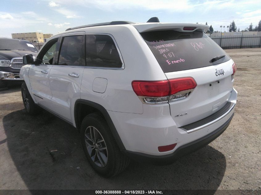 2017 JEEP GRAND CHEROKEE LIMITED - 1C4RJFBGXHC828536