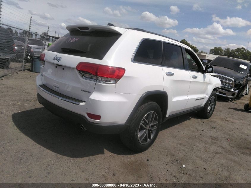 2017 JEEP GRAND CHEROKEE LIMITED - 1C4RJFBGXHC828536