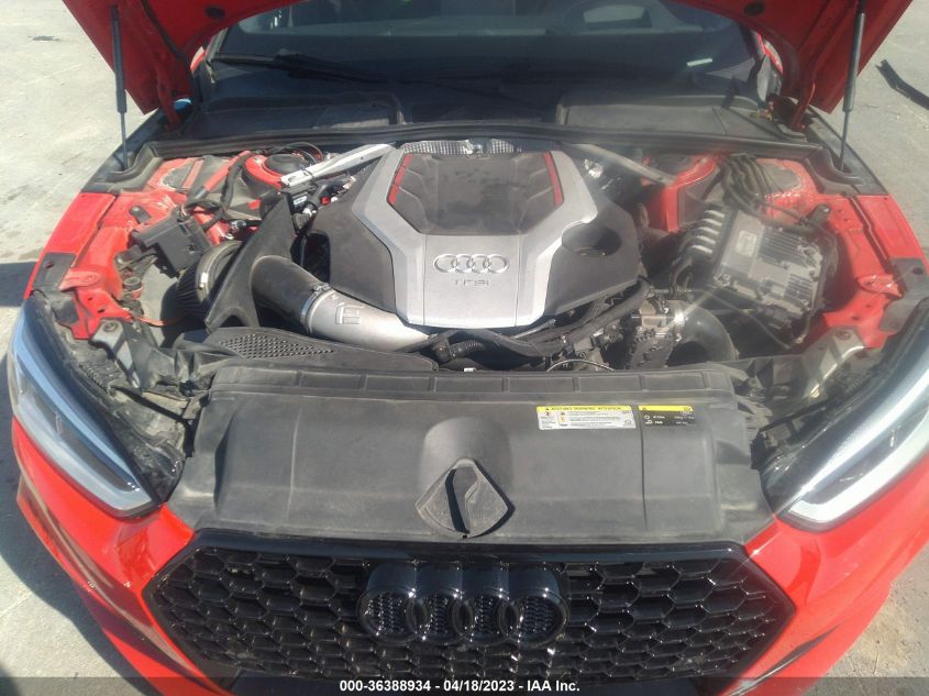 2018 AUDI S5 COUPE PRESTIGE - WAUR4AF57JA002552