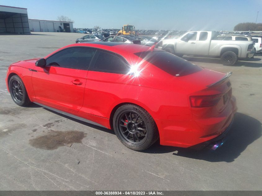 2018 AUDI S5 COUPE PRESTIGE - WAUR4AF57JA002552