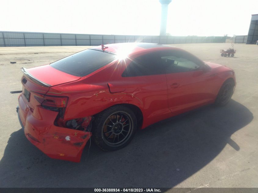 2018 AUDI S5 COUPE PRESTIGE - WAUR4AF57JA002552