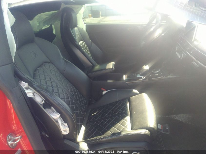 2018 AUDI S5 COUPE PRESTIGE - WAUR4AF57JA002552