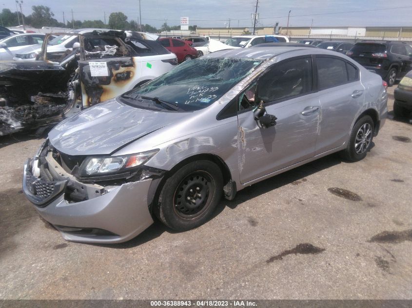 2013 HONDA CIVIC SDN LX - 19XFB2F51DE015932