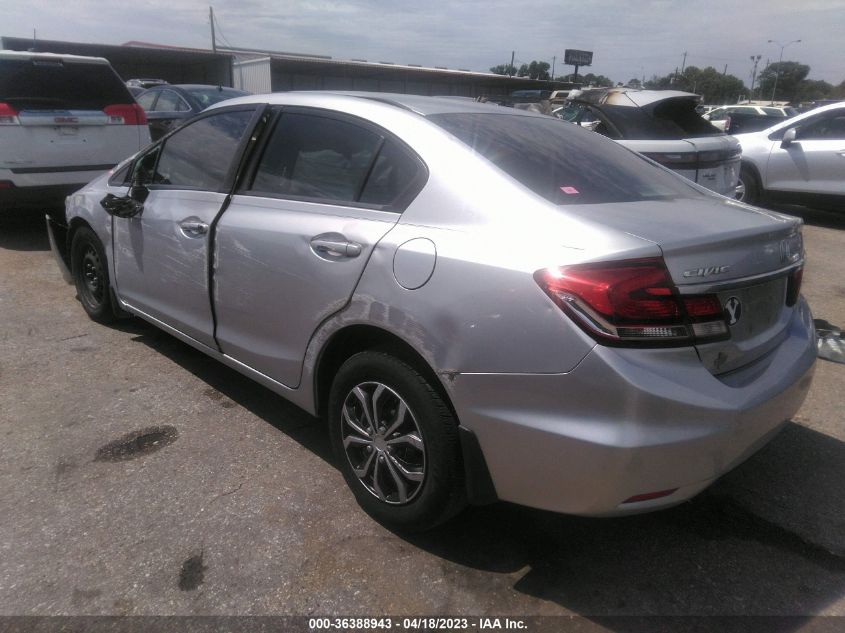 2013 HONDA CIVIC SDN LX - 19XFB2F51DE015932