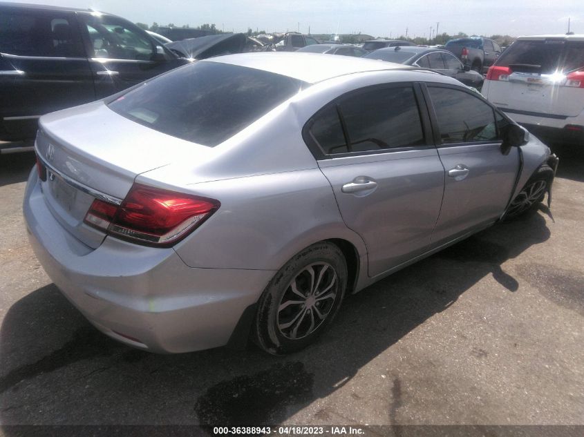 2013 HONDA CIVIC SDN LX - 19XFB2F51DE015932