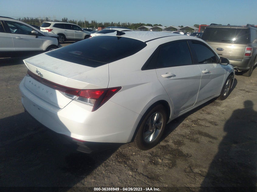 VIN 5NPLL4AG1MH029524 2021 HYUNDAI ELANTRA SE