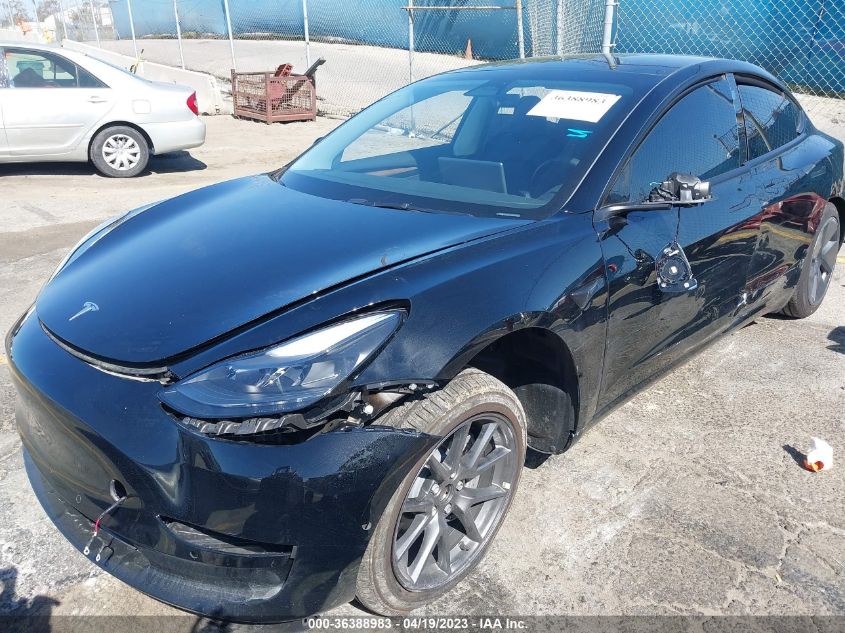 2022 TESLA MODEL 3 - 5YJ3E1EA5NF343482