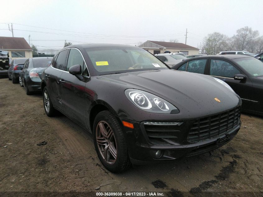 2016 PORSCHE MACAN S - WP1AB2A53GLB55489