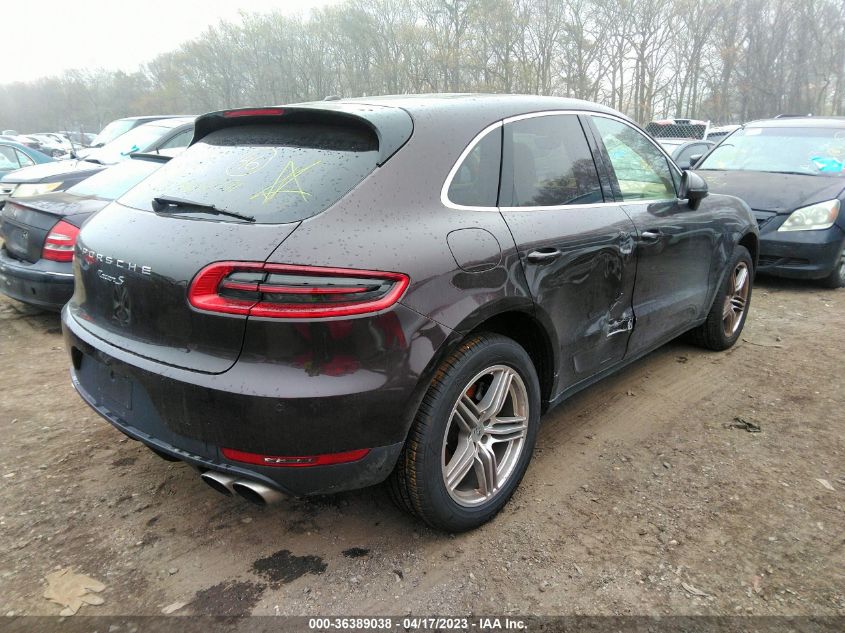2016 PORSCHE MACAN S - WP1AB2A53GLB55489
