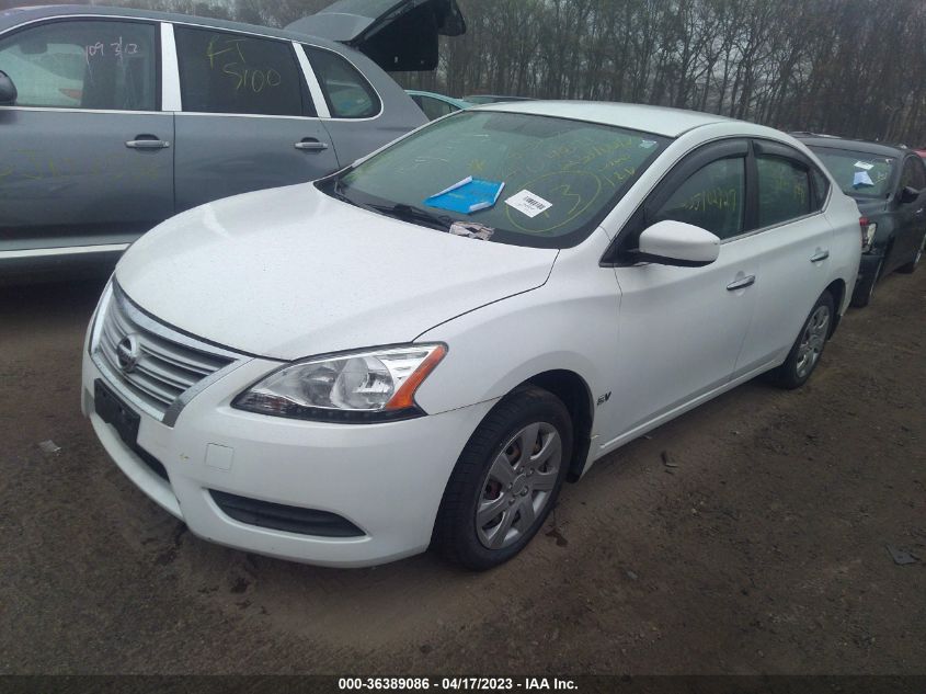 2014 NISSAN SENTRA SV - 3N1AB7AP2EY268602