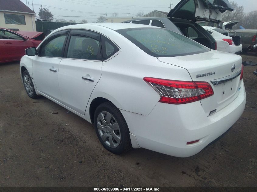 2014 NISSAN SENTRA SV - 3N1AB7AP2EY268602