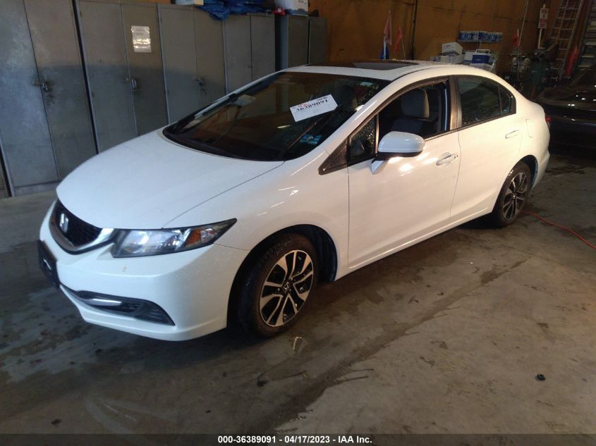 2015 HONDA CIVIC SEDAN EX - 19XFB2F86FE242319