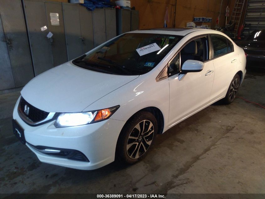 2015 HONDA CIVIC SEDAN EX - 19XFB2F86FE242319
