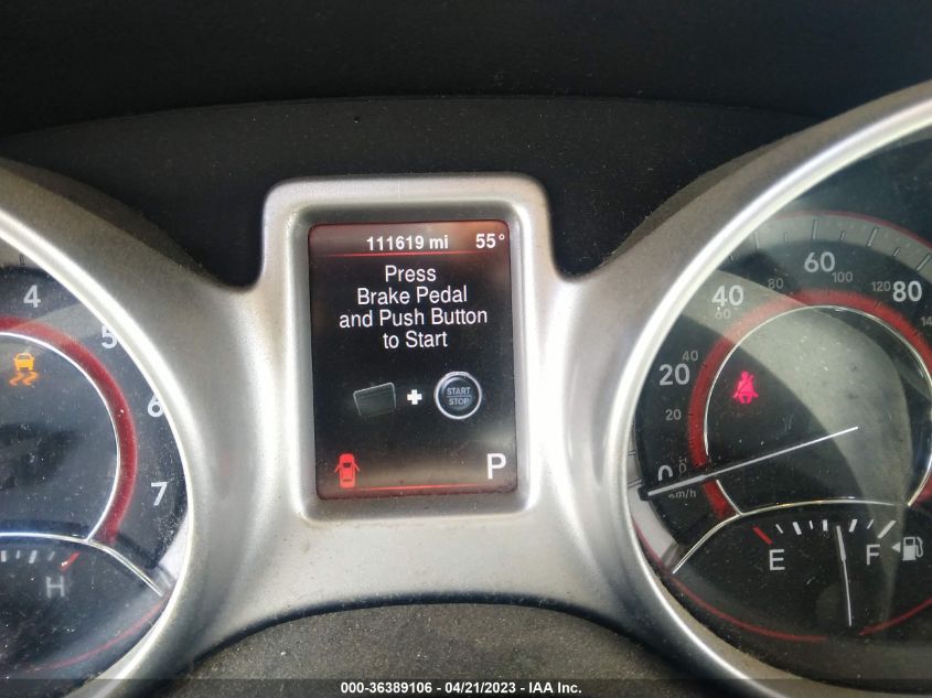2013 DODGE JOURNEY SXT - 3C4PDCBG4DT677284