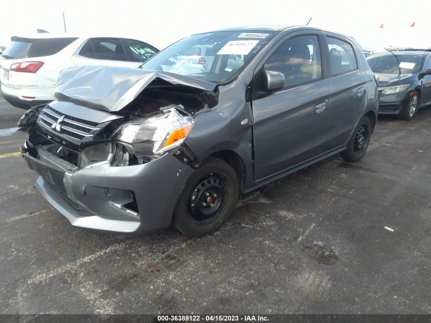 2021 MITSUBISHI MIRAGE ES/LE/CARBONITE EDITION - ML32AUHJ0MH006689
