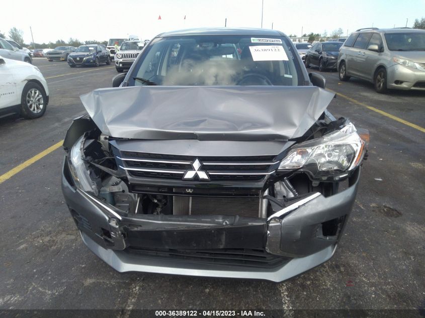 2021 MITSUBISHI MIRAGE ES/LE/CARBONITE EDITION - ML32AUHJ0MH006689