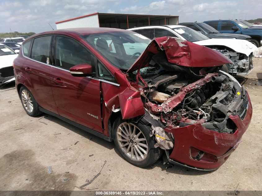 2014 FORD C-MAX HYBRID SEL - 1FADP5BUXEL506344