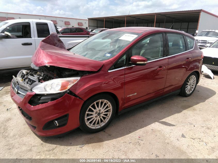 2014 FORD C-MAX HYBRID SEL - 1FADP5BUXEL506344