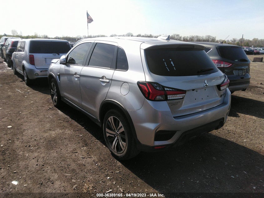 VIN JA4AP4AU8LU016558 2020 MITSUBISHI OUTLANDER SPORT SE 2.0