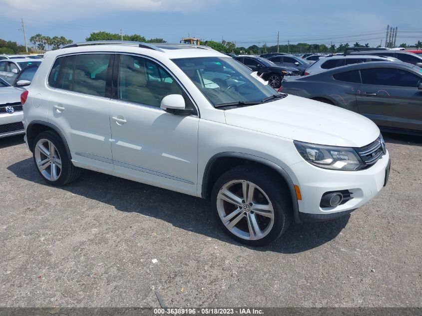 2015 VOLKSWAGEN TIGUAN R-LINE - WVGAV7AX5FW608821