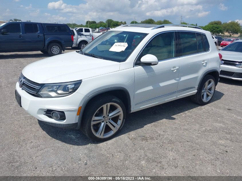 2015 VOLKSWAGEN TIGUAN R-LINE - WVGAV7AX5FW608821