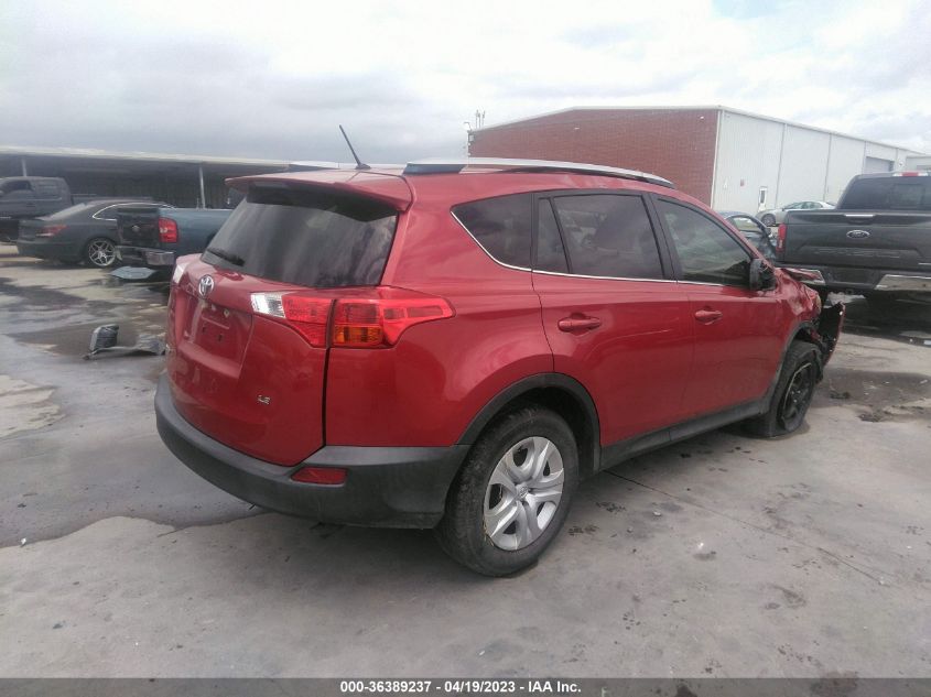 2015 TOYOTA RAV4 LE - JTMZFREV1FJ043263