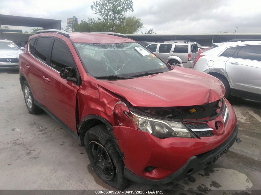2015 TOYOTA RAV4 LE - JTMZFREV1FJ043263